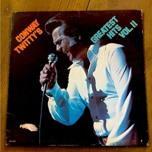 1976 Conway Twitty Greatest hits vol 2 vinyl record